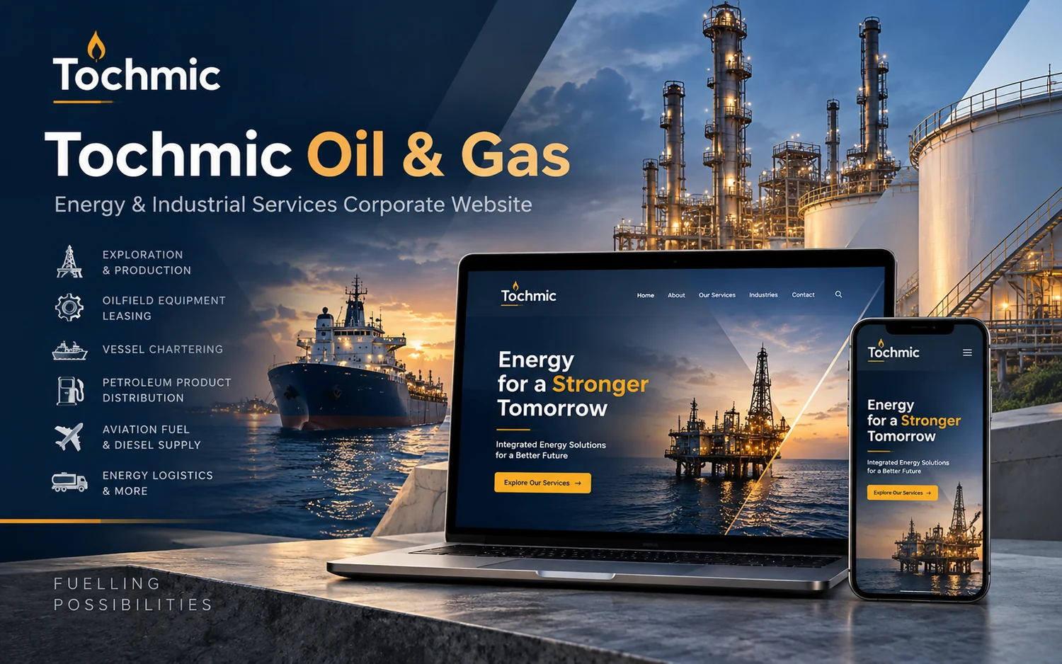 Tochmic Oil and Gas corporate website